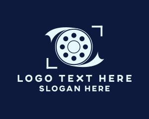 Image - Movie Film Reel logo design