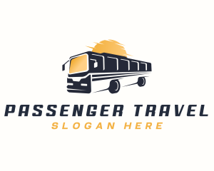 Bus Transport Travel logo design