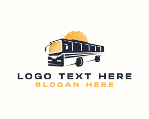 Bus Transport Travel Logo