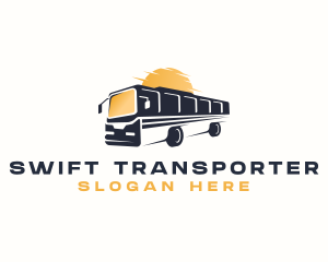 Bus Transport Travel logo design