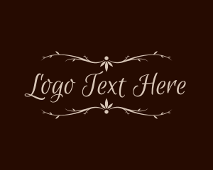 Elegant Medieval Ornament logo