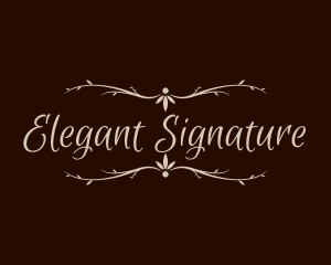 Elegant Medieval Ornament logo design