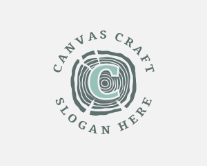 Wood Lumber Carpentry Crafting  logo design