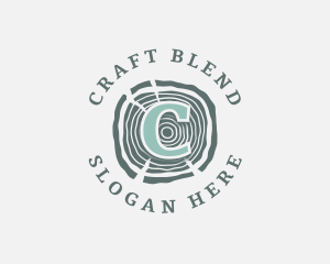 Wood Lumber Carpentry Crafting  logo design