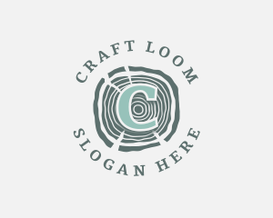 Wood Lumber Carpentry Crafting  logo design