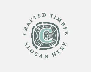 Wood Lumber Carpentry Crafting  logo design