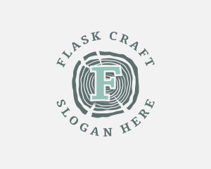 Wood Lumber Carpentry Crafting  logo design