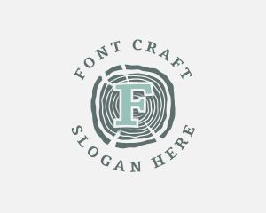 Wood Lumber Carpentry Crafting  logo design