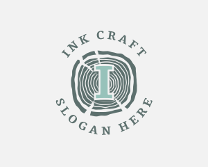 Wood Lumber Carpentry Crafting  logo design