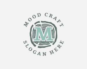 Wood Lumber Carpentry Crafting  logo design