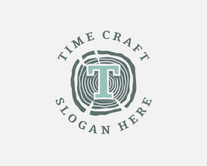 Wood Lumber Carpentry Crafting  logo design