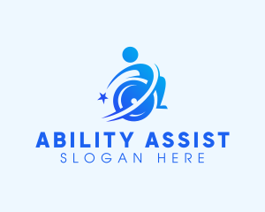 Disability Wheelchair Rehabilitation logo