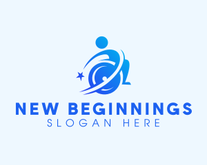 Disability Wheelchair Rehabilitation logo