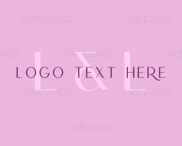 Elegant Feminine Brand Logo