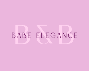 Elegant Feminine Brand logo design