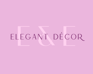 Elegant Feminine Brand logo design