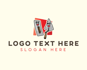 Trowel Construction Tool logo