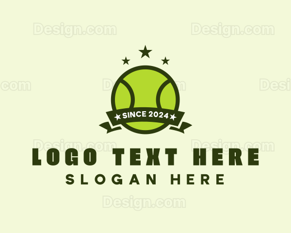 Sport Tennis Ball Logo