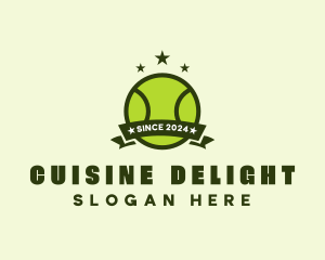 Sport Tennis Ball logo design