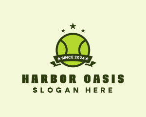 Sport Tennis Ball logo design