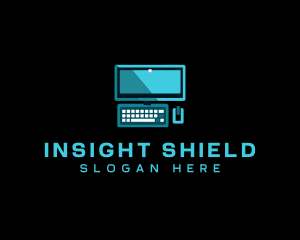Computer Monitor Keyboard logo