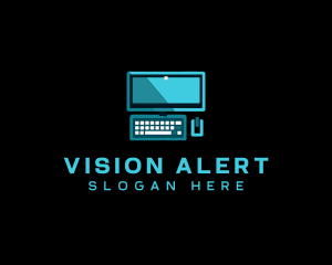 Computer Monitor Keyboard logo