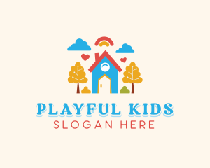 Kids Preschool Kindergarten  logo
