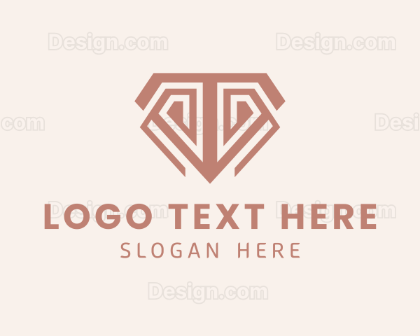 Diamond Jewelry Business Logo