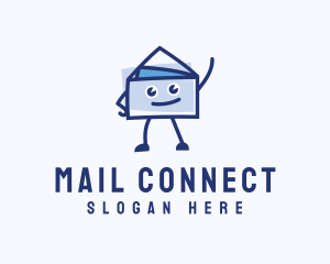 Paper Mail Envelope logo design