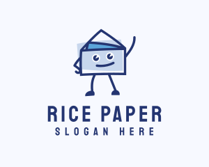 Paper Mail Envelope logo design