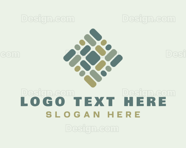 Brown Tile Floor Logo