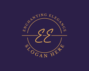 Elegant Fashion Signature Company logo design