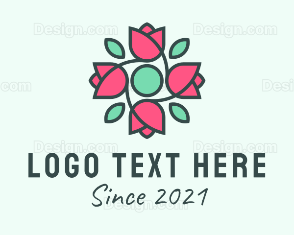 Rose Floral Boutique Logo