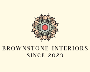 Mosaic Tile Interior  logo design