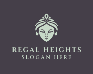 Regal Crown Queen logo design