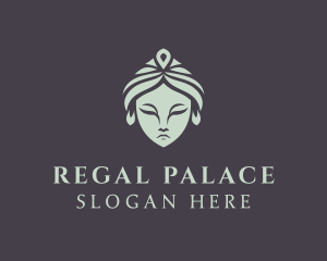 Regal Crown Queen logo design