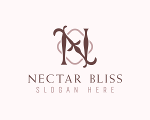 Elegant Ornamental Letter N logo design