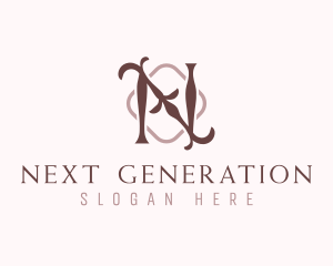 Elegant Ornamental Letter N logo design