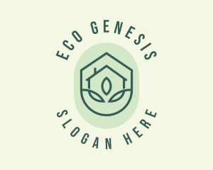 Eco Leaf Greenhouse logo design