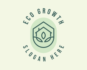 Eco Leaf Greenhouse logo design