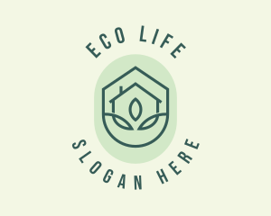 Eco Leaf Greenhouse logo design