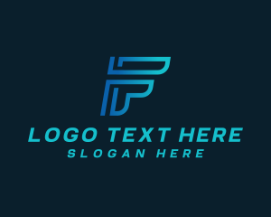 Business Agency Letter F logo