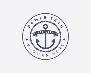 Sailor Anchor Rope logo