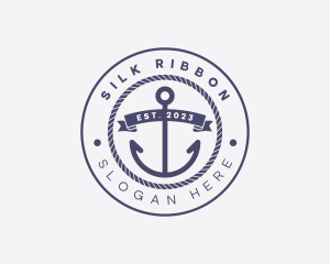 Sailor Anchor Rope logo design