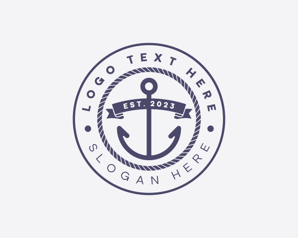 Sailor Anchor Rope logo