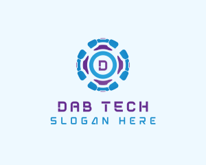 Cyber Tech Developer logo design