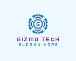 Cyber Tech Developer logo design