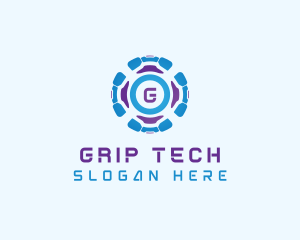 Cyber Tech Developer logo design