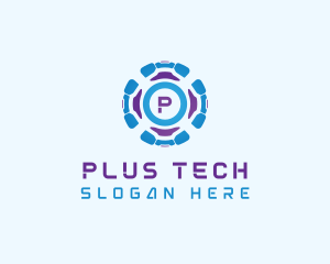 Cyber Tech Developer logo design