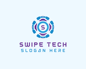 Cyber Tech Developer logo design